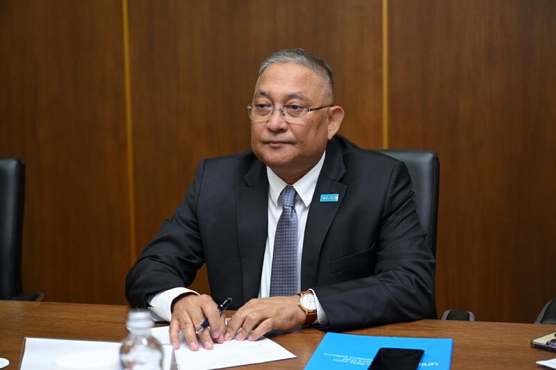 Аким области встретился с представителем Детского фонда ООН (ЮНИСЕФ) в Казахстане