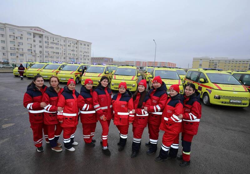 В Мангистау открыли вторую в стране уникальную станцию скорой помощи