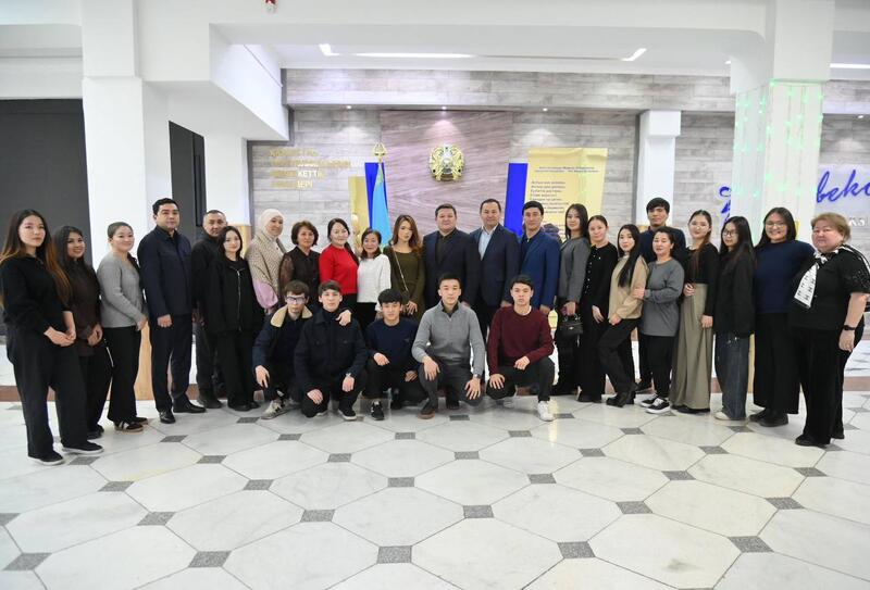 В Шымкенте состоялась встреча со студентами из Мангистауской области