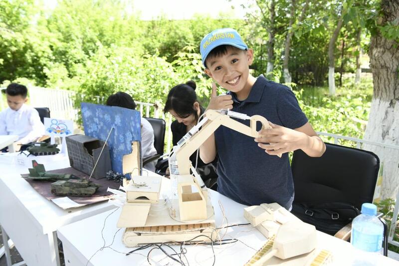 Городской конкурс юных техников провели в Астане