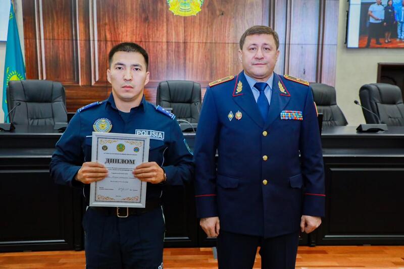 Творческий конкурс для популяризации государственного языка провели среди столичных полицейских