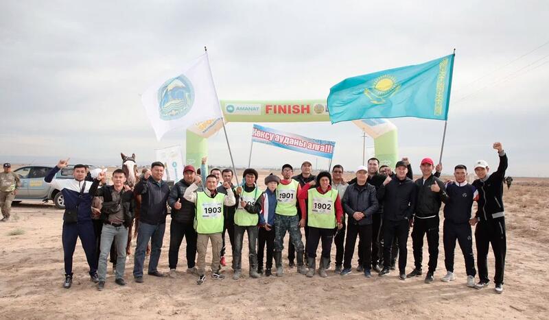 Команда Жетысу – победитель марафона-байги «Ұлы дала жорығы»