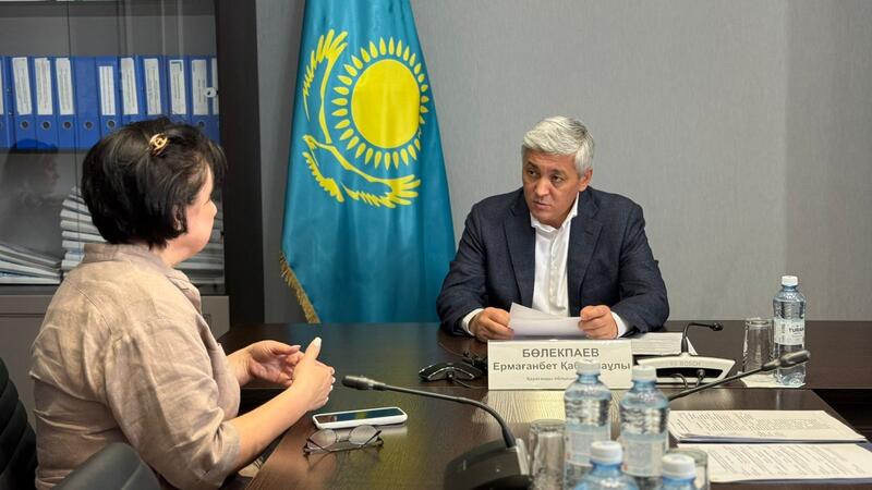 Ермаганбет Булекпаев провёл личный приём жителей