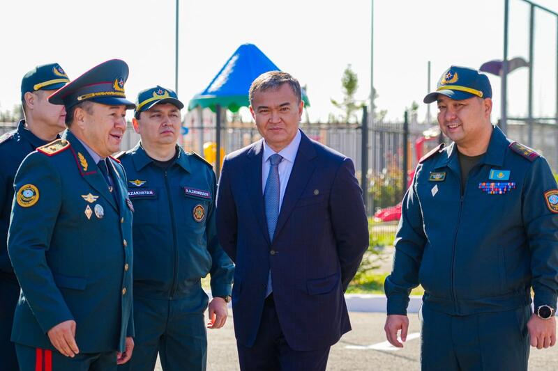 Астаналық ТЖД жаңа заманауи өрт сөндіру техникаларымен толықты