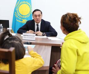 Аким Жамбылской области провел прием граждан