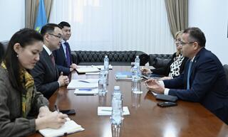 Казахстан и Всемирная организация здравоохранения укрепляют сотрудничество