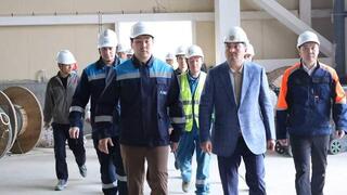 Министр энергетики проверил ход строительства ТЭЦ-2 и ТЭЦ-3 в Алматы