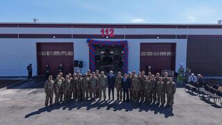 Впервые в истории независимости в посёлке Жайрем открыто универсальное спасательное подразделение