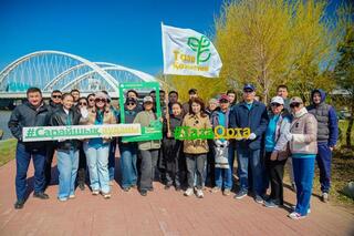 В Астане «Отбасы банк» присоединился к общенациональной инициативе «Таза Қазақстан»