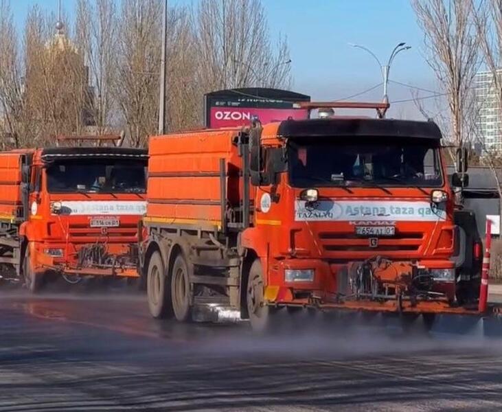 Генеральная уборка проводится в Астане