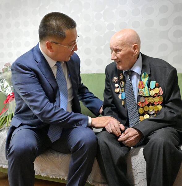 Ветеран Великой Отечественной войны Сергей Выжутович отметил 100-летний юбилей