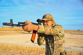 На учении «Айбалта-2025» разведподразделения отработали нормативы по тактической стрельбе