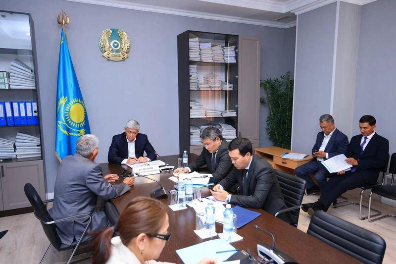 Ермаганбет Булекпаев провёл приём по личным вопросам