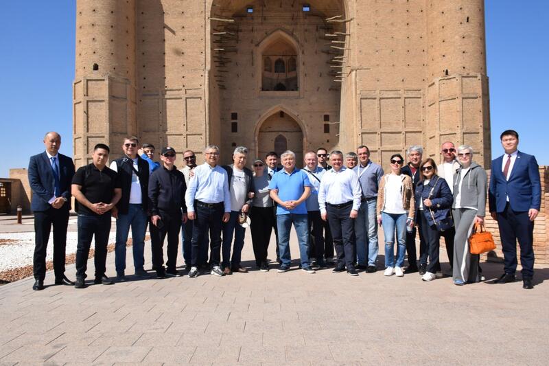ПРЕДСТАВИТЕЛИ ЕВРАЗИЙСКОГО МЕЖПРАВИТЕЛЬСТВЕННОГО СОВЕТА ПОСЕТИЛИ ИСТОРИЧЕСКИЕ ОБЪЕКТЫ ТУРКЕСТАНА