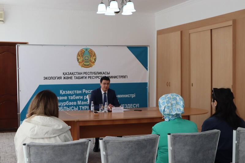Вице-министр экологии и природных ресурсов РК посетил Костанайскую область с рабочим визитом
