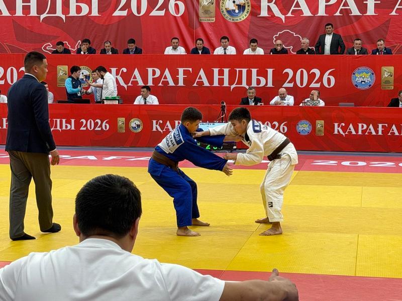Более 800 юных спортсменов участвуют в чемпионате Казахстана по дзюдо в Караганде