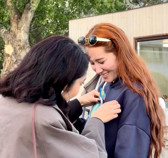 «Ленты Победы» подарили жителям и гостям столицы