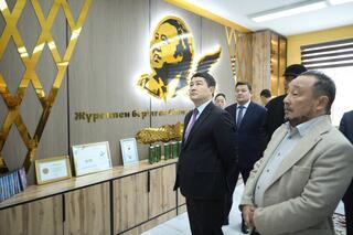 В Жанаозене открылся посвященный творчеству Абиша Кекилбайулы кабинет «Әбіштану»