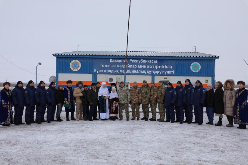 МЧС РК усиливает трассово-медико-спасательную службу новым реанимобилем
