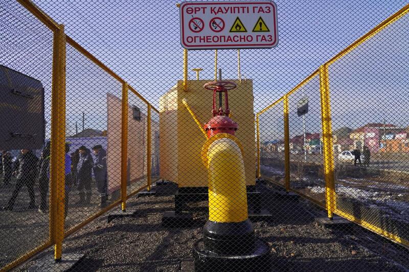 В село Коянды подали газ