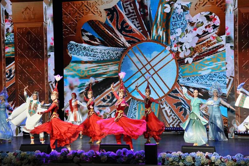 В Астане проходит праздничный концерт, посвященный Дню единства народа Казахстана