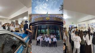 Полиция организовала для молодежи день открытых дверей в Жамбылской области