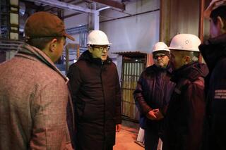 Министр энергетики ознакомился с работами по запуску ТЭЦ-3 в Астане