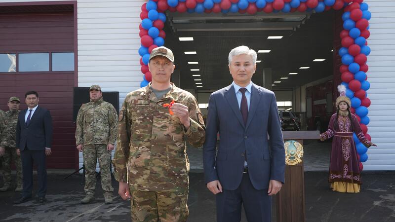 Впервые в истории независимости в посёлке Жайрем открыто универсальное спасательное подразделение