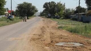 В селе Доскей Бухар-Жырауского района продолжается реконструкция канализационных сетей  