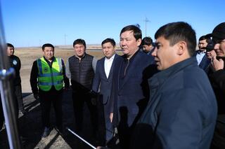 В селе Токмансай завершается ремонт дороги, к которому приступили еще в 2017 году