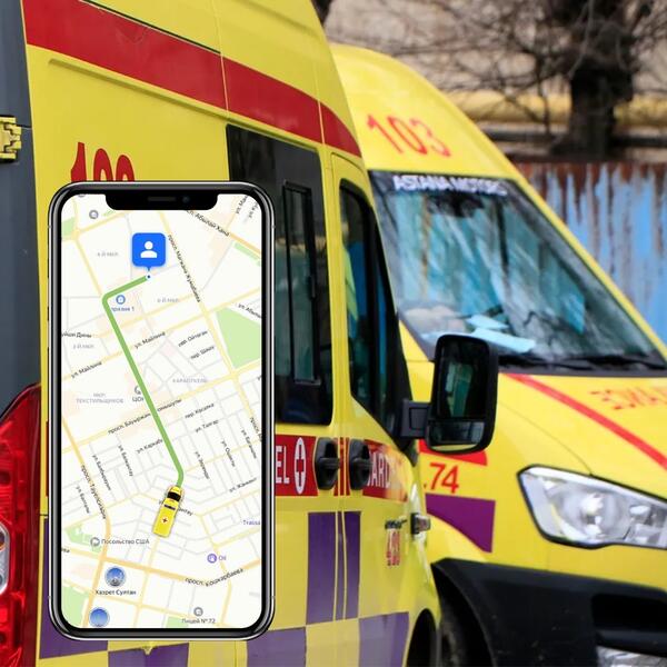 Жители Астаны смогут отслеживать передвижение бригады скорой помощи онлайн