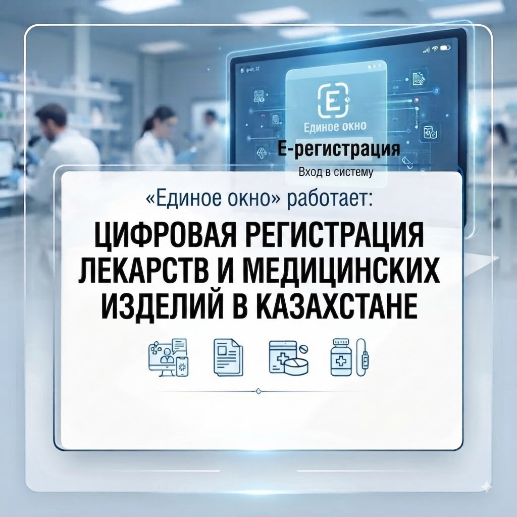 «Единое окно» уже работает: в Казахстане цифровая регистрация лекарств и медизделий показывает первые результаты