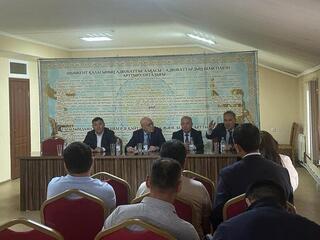 Члены Высшего Судебного Совета встретились с адвокатами города Шымкента