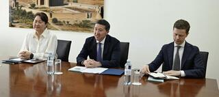 Новый посол Бельгии вручил копии верительных грамот в МИД Казахстана