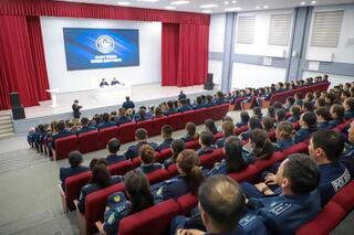 Глава МВД Ержан Саденов посетил Атыраускую область с рабочим визитом