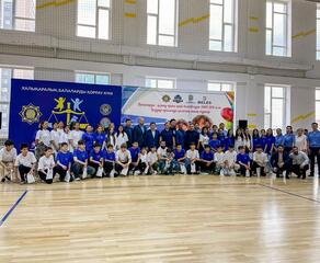 Детский турнир по волейболу провели в Астане