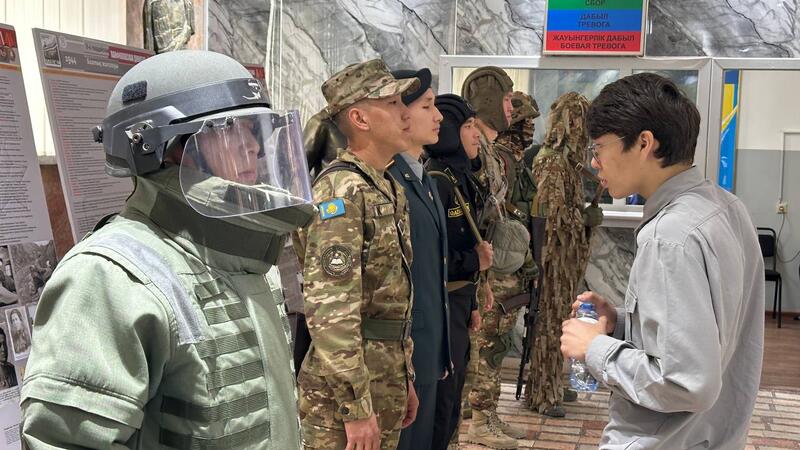 Более 3,5 тысяч школьников приняли участие в патриотической акции Минобороны в Алматинском регионе