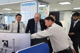 Делегация МЧС Казахстана ознакомилась с системой экстренного реагирования Республики Корея