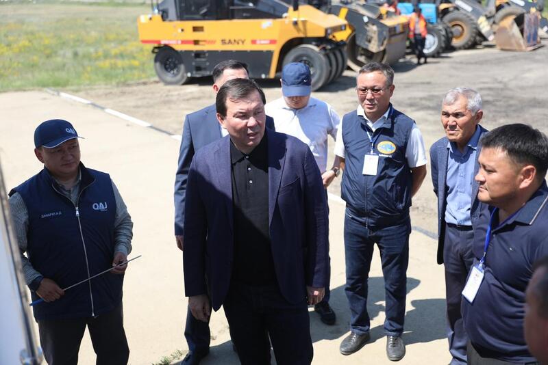 На автодороге «Карабутак – Костанай» ремонтируют 80 километров дорожного полотна