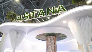 От смарт-датчиков до уникального завода: павильон Астаны открылся на площадке Регионального экологического саммита