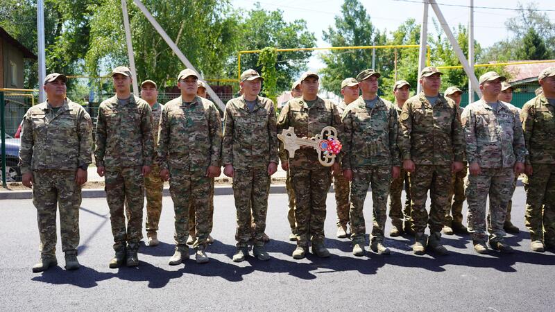 Глава МЧС открыл новую пожарную часть в городе Талгар