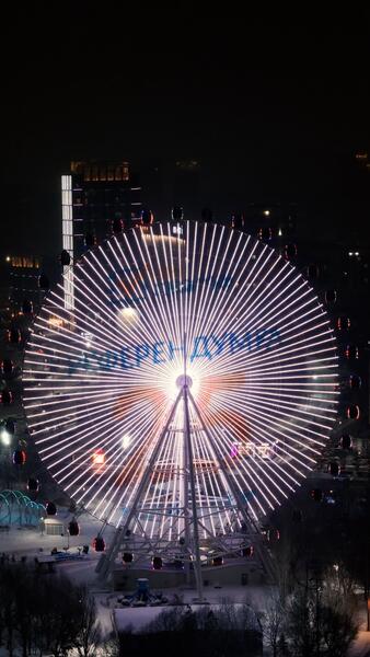 Обратный отсчет до референдума запустили в Астане: табло появились на знаковых объектах