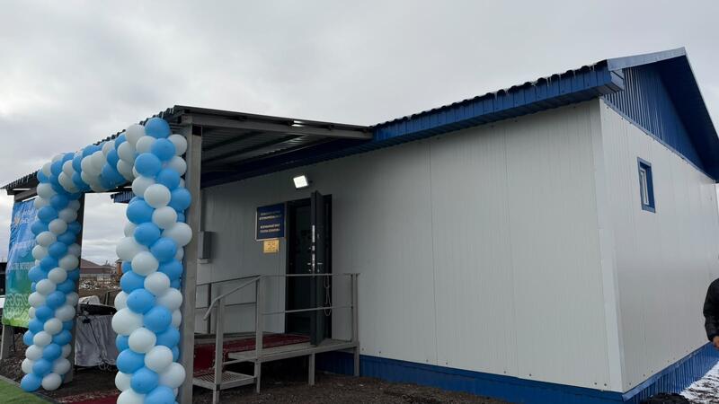 В Осакаровском районе открыли первый модульный ветеринарный пункт