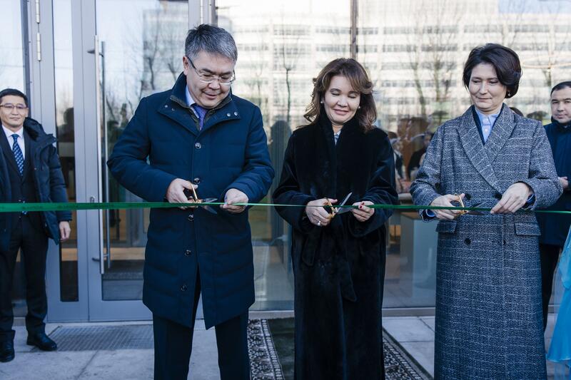 В Атырау открылось новое здание областного филиала Halyk Bank