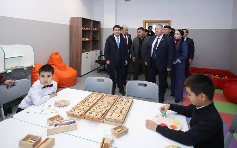 В Мангистауской области успешно завершён национальный проект «Келешек мектептері»: открыта 13-я школа