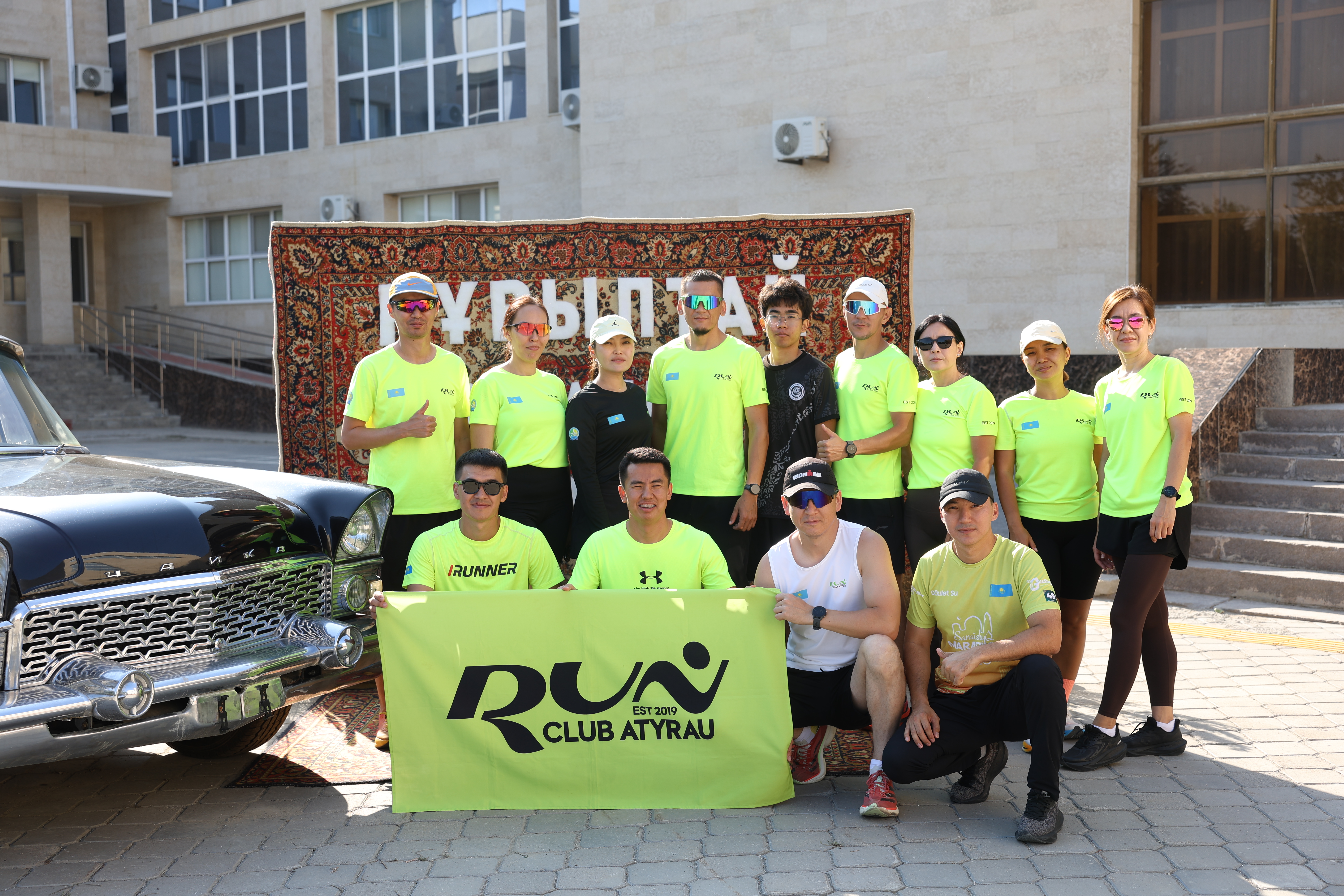 Участники Run Club из Атырау проголосовали на выборах в Курултай