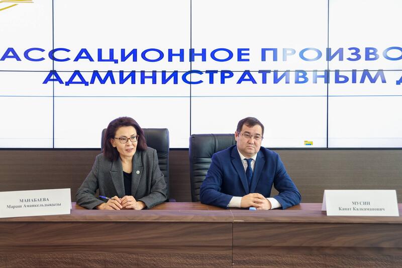 Магистранты Академии правосудия при Высшем Судебном Совете приняли участие в выездной лекции в Кассационном суде по административным делам