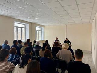 В коллективе Службы обеспечения мобилизационной подготовки и мобилизации ВКО обсуждены вопросы проведения республиканского референдума