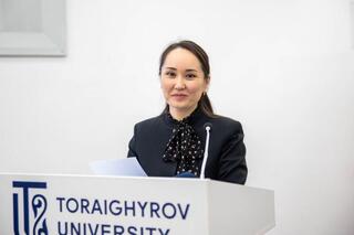 Руководитель Национального центра по правам человека выступила с лекцией в Toraighyrov University