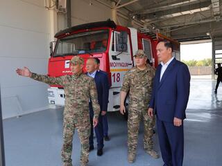 Ербол Карашукеев проверил ход модернизации объектов водоснабжения в Мойынкумском районе